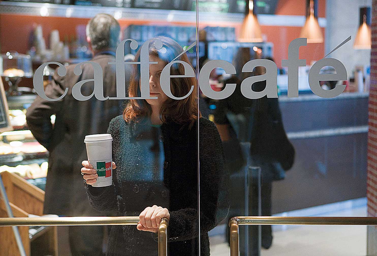 caffecafe_door-vinyl.jpg Art Direction by: Bart Crosby, Crosby Associates